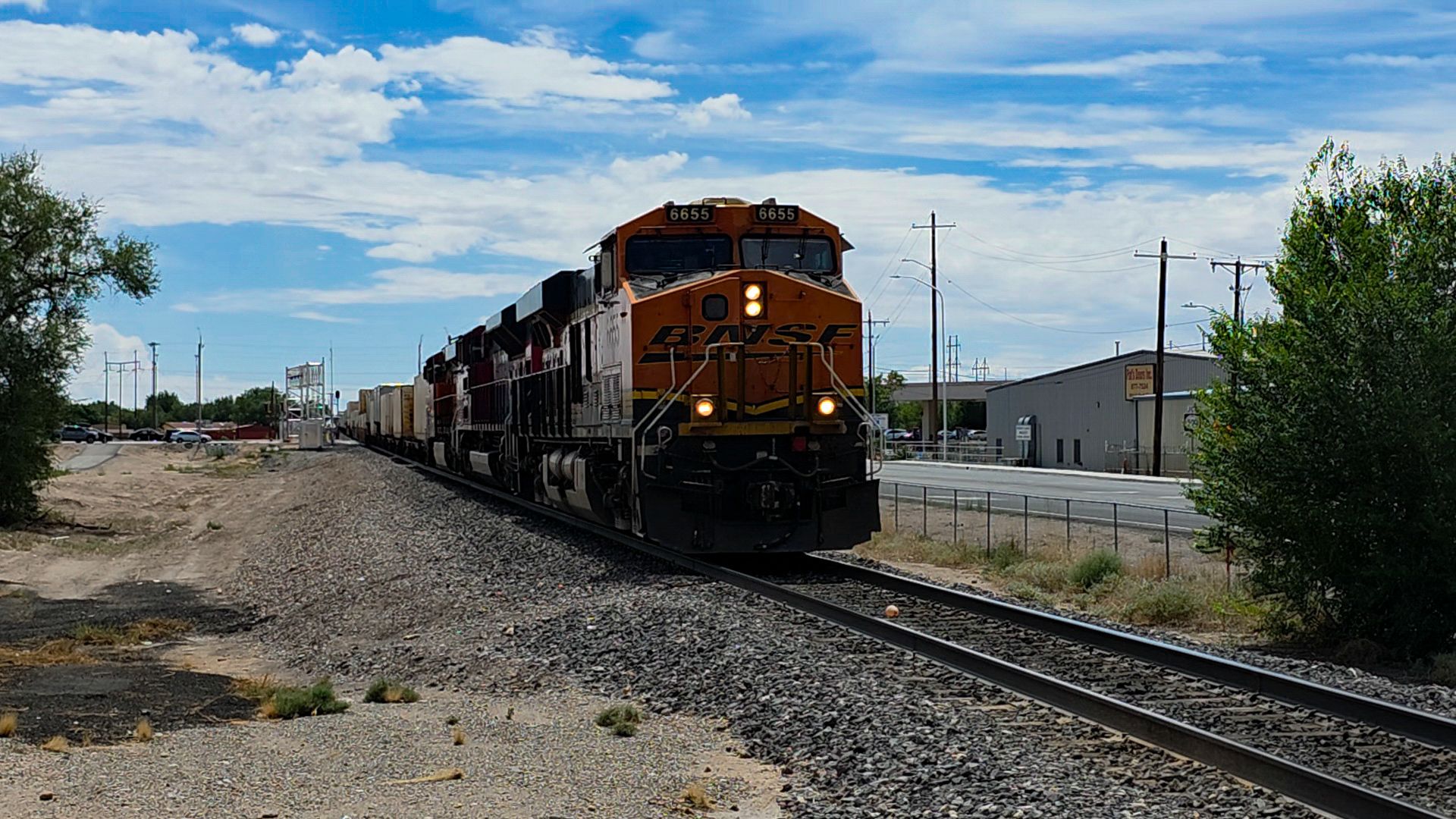 BNSF 6655, 4070, 6258