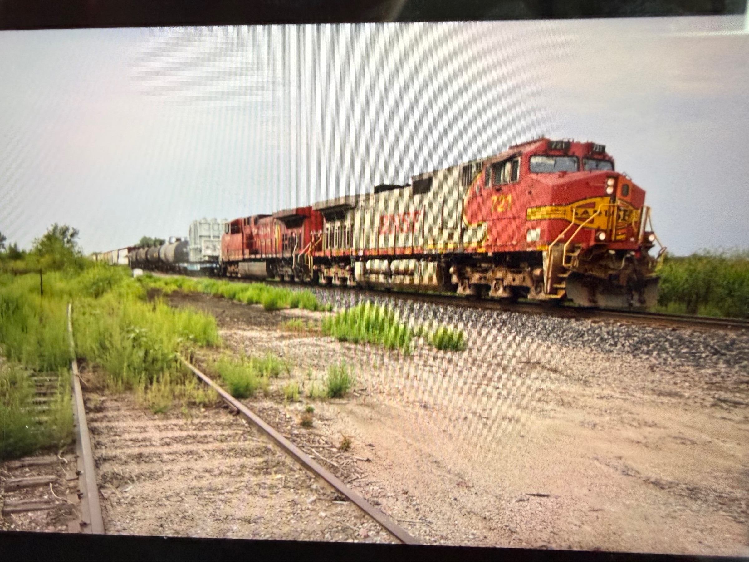 BNSF 721, 9760